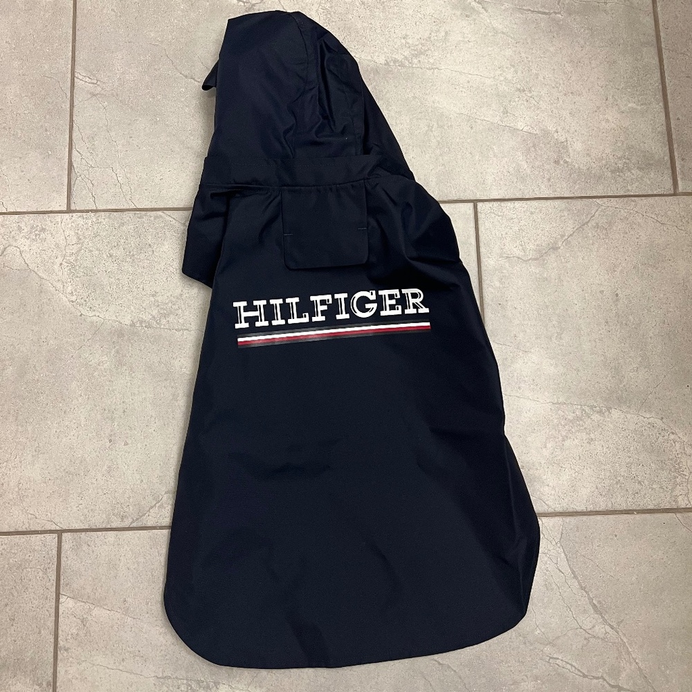 Tommy Hilfiger dog raincoat  size large